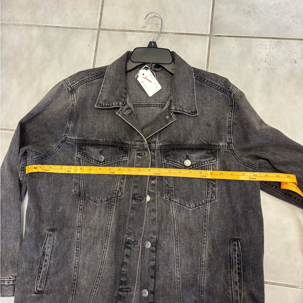 GAP Charcoal Denim Jacket - Picture 6 of 6